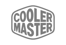 logo cooler master grijs