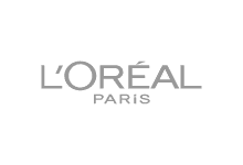 logo loreal grijs